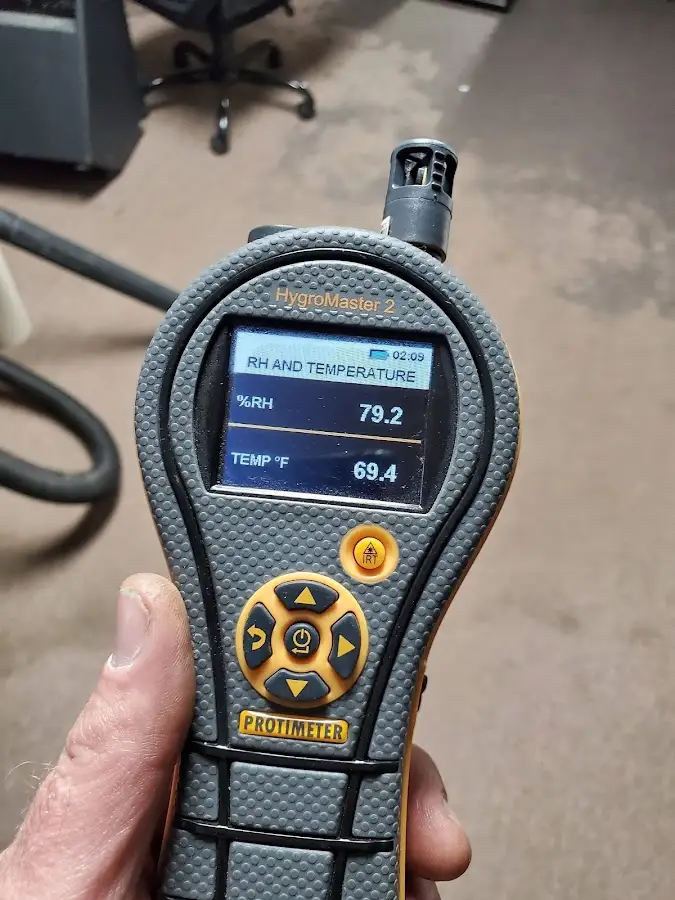 Moisture meter humidity assessment for Fire & Smoke Damage Restoration in Needham